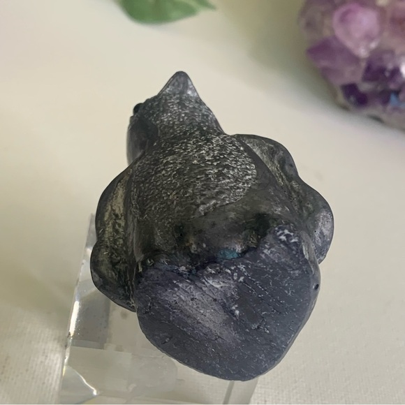 A Wolf Original Carved Resin Baby Penguin Sculpture Figurine Canada Signed 2.5" - Picture 13 of 14